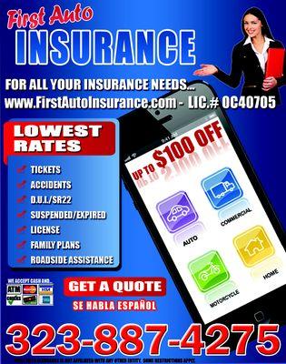 First Auto Insurance Services