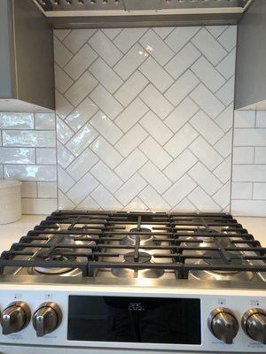 Herringbone tile