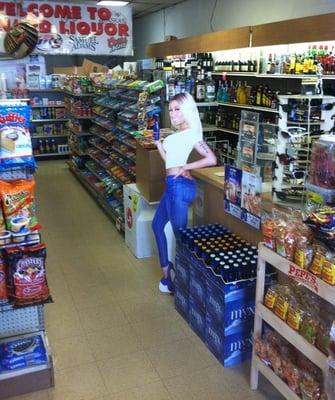 I ran into nicki minaj at oxnard liquor