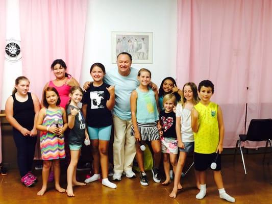 Bobby Figueroa, drummer for the Beach Boys visits Dance Street West!!!