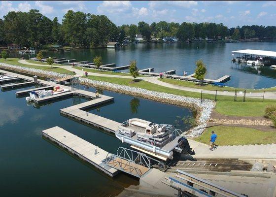 Boat launch