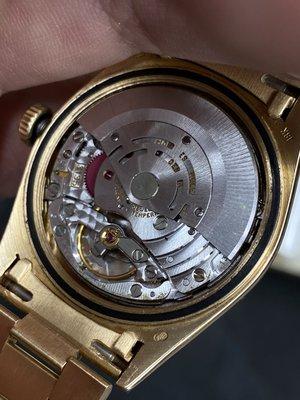 Inside a Rolex