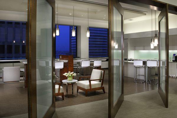 Pivot Doors at Lounge