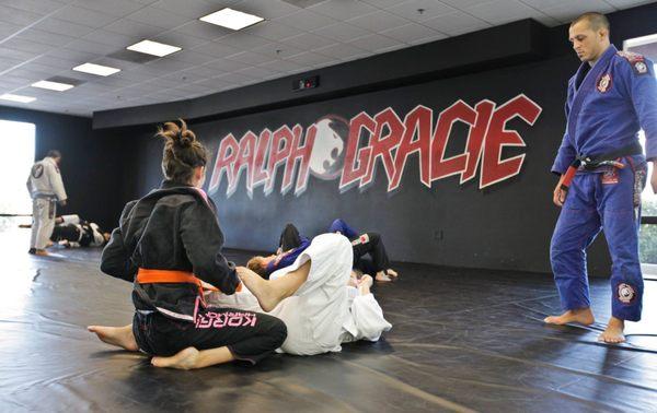 Training at Ralph Gracie Association Sacrmento