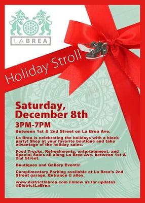 Holiday Block Party @DistrictLaBrea