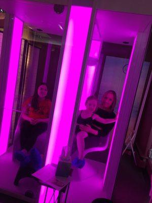 Family salt / light therapy!