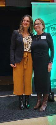 Executive Director, Melissa Smith & Chamber Consultant, Candice Corcione