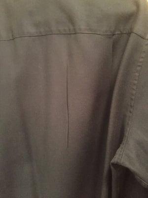 Crease on back of dress shirt