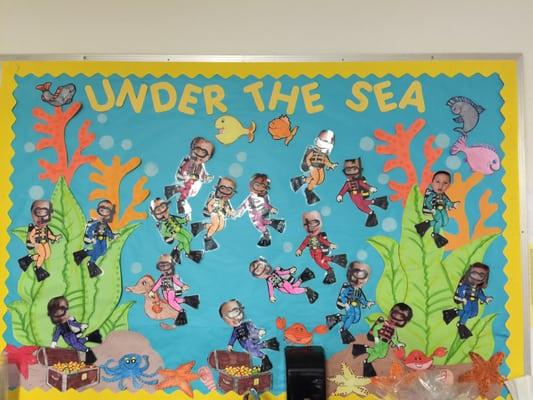 Under the sea!