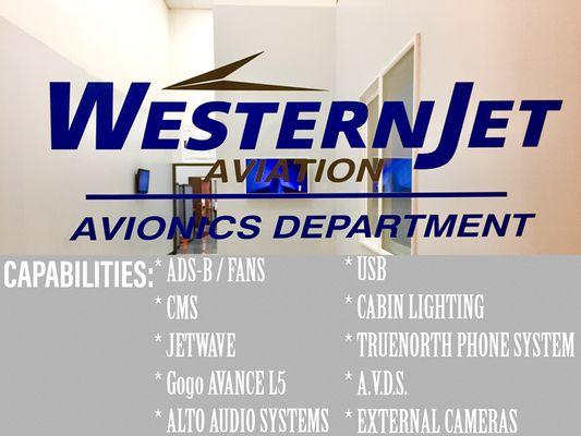 Western Jet Aviation Avionics Department is the most capable avionics shop at the Van Nuys Airport VNY providing exceptional & knowledgeable