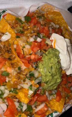 Chicken nachos