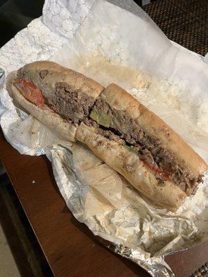 AMAZING Cheesesteak! Very well seasoned!! WOW!