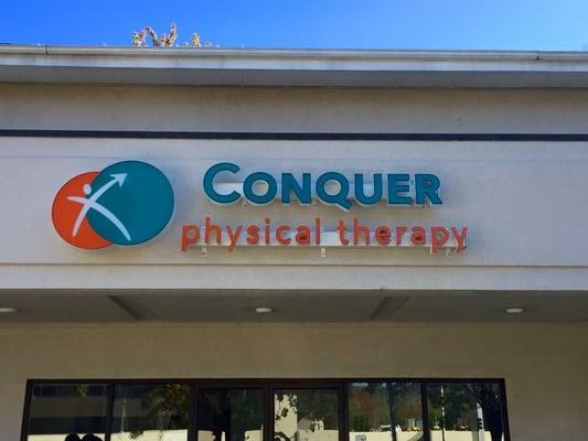 Conquer Physical Therapy Sign