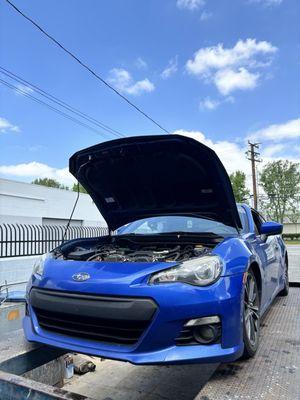 Took my 2015 Subaru brz in for clutch replacement