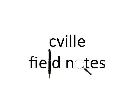 photo of CVilleFieldNote s.