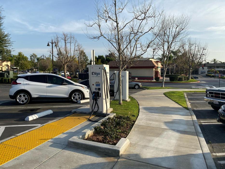 EVgo Car Charging Station