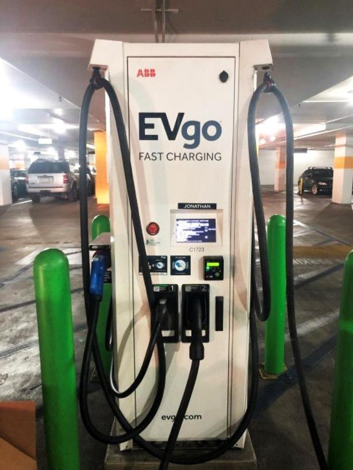 EVgo Car Charging Station