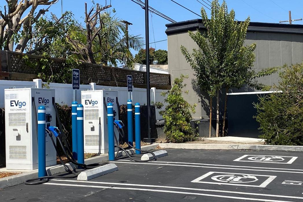 EVgo Car Charging Station