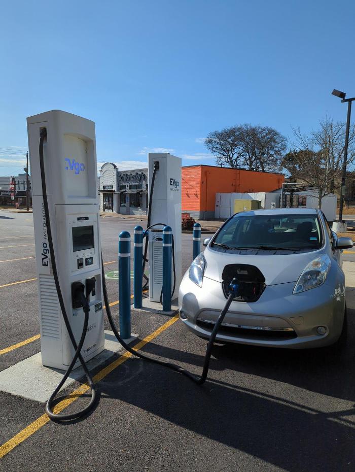 EVgo Car Charging Station