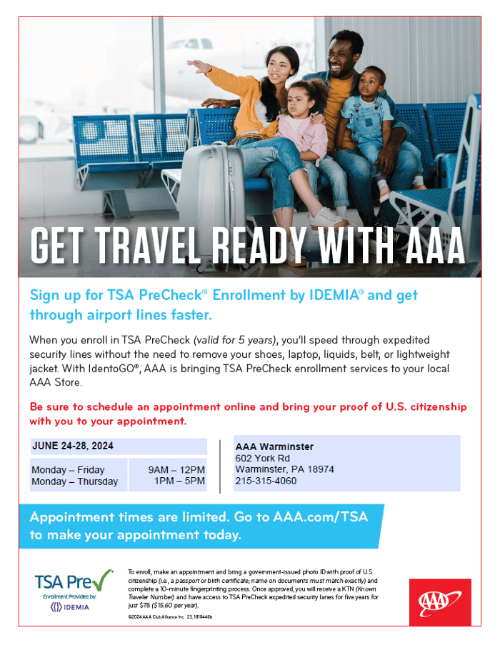 AAA Warminster Car Care Insurance Travel Center